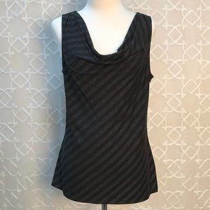 WHBM Sleeveless Scooped Neck Dressy Top
